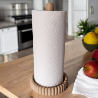 Küchenrollenhalter 3D gedruckt (240 × 142 × 142 mm) – Moderner Papierrollenhalter