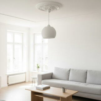 EXCLUSIVE – 3D gedruckt: Moderner Bubble-Lampenschirm, 245×245×245 mm – E27 / E26 / ohne Loch