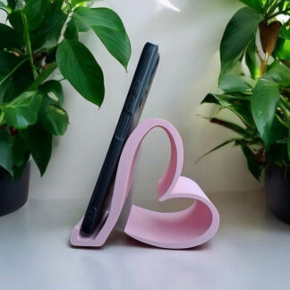Smartphone-Halter „Valentine“ 3D gedruckt — 114 x 100 x 70 mm