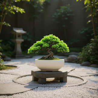Minimalistischer Bonsai-Topf 3D gedruckt — 172 × 172 × 63 mm