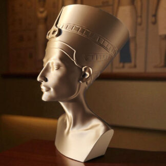Sculpture #39 – Büste der Nofretete, 3D gedruckt, 202 x 142 x 111 mm