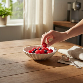 Glänzende Muschelschale Version 3 (3D gedruckt) – 120 × 119 × 32 mm