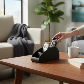 Moderner Fernbedienungs- und Mehrzweck-Organizer, 3D gedruckt — 248×103×88 mm