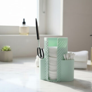 MakeUpMate 2.0 – Badezimmer- & Make-up-Organizer, 3D gedruckt (120×104×68 mm)