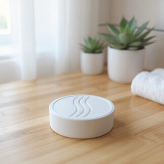 Seifenhalter mit Abtropfschale – Deckel & Boden, 3D gedruckt, 100×100×30 mm