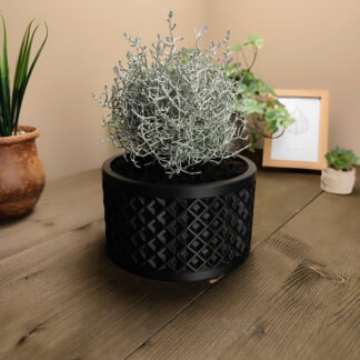 Moderner Blumentopf 3D gedruckt – 169 x 168 x 95 mm