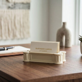 “The Greek” Visitenkartenhalter – 3D gedruckt (121 x 56 x 27 mm)