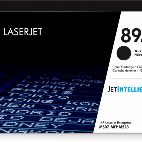 HP 89A Schwarz Original LaserJet Tonerkartusche