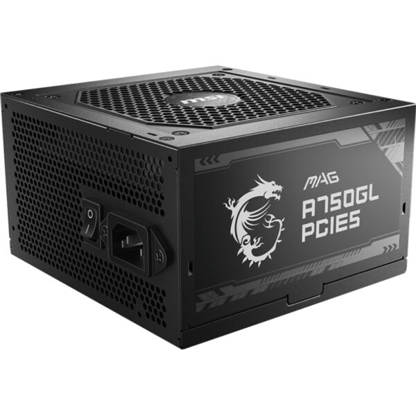 MSI MAG A750GL PCIE5 Netzteil 750 W 20+4 pin ATX ATX Schwarz
