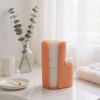 MakeUpMate – Badezimmer- & Make-up-Organizer, 3D gedruckt (120×91×68 mm)