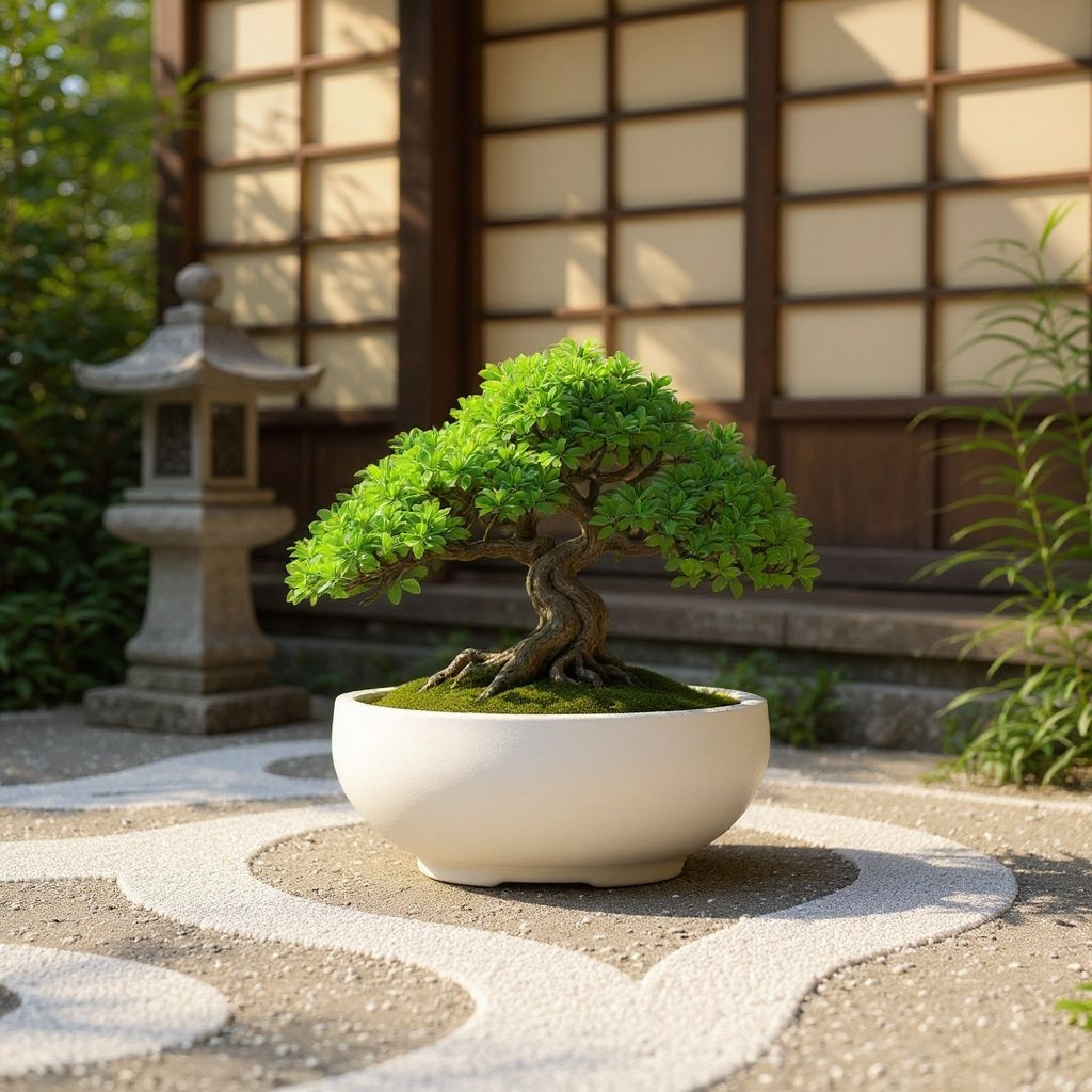 Minimalistischer Bonsai-Topf 3D gedruckt – 171 x 171 x 63 mm – Bild 3