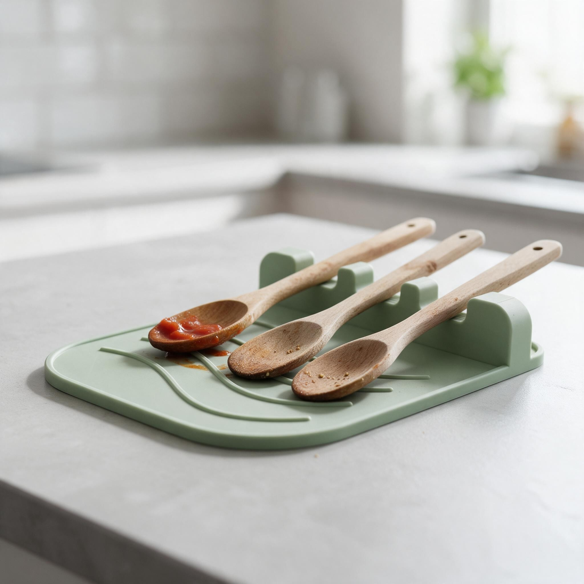 The CookSitter 3.0 – Küchenutensilien-Ablage, 3D gedruckt (200 x 230 x 39 mm) – Bild 3