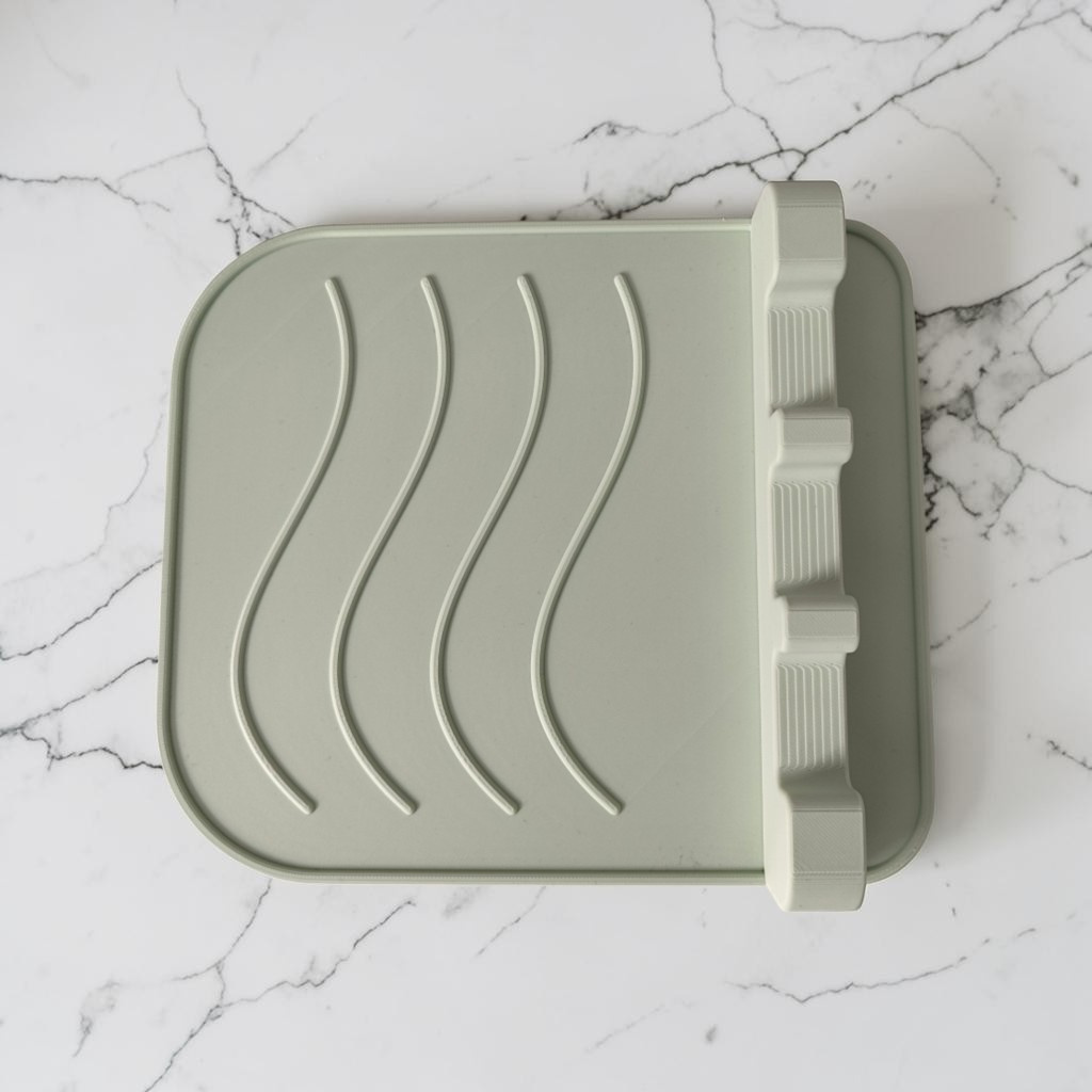 The CookSitter 3.0 – Küchenutensilien-Ablage, 3D gedruckt (200 x 230 x 39 mm) – Bild 4