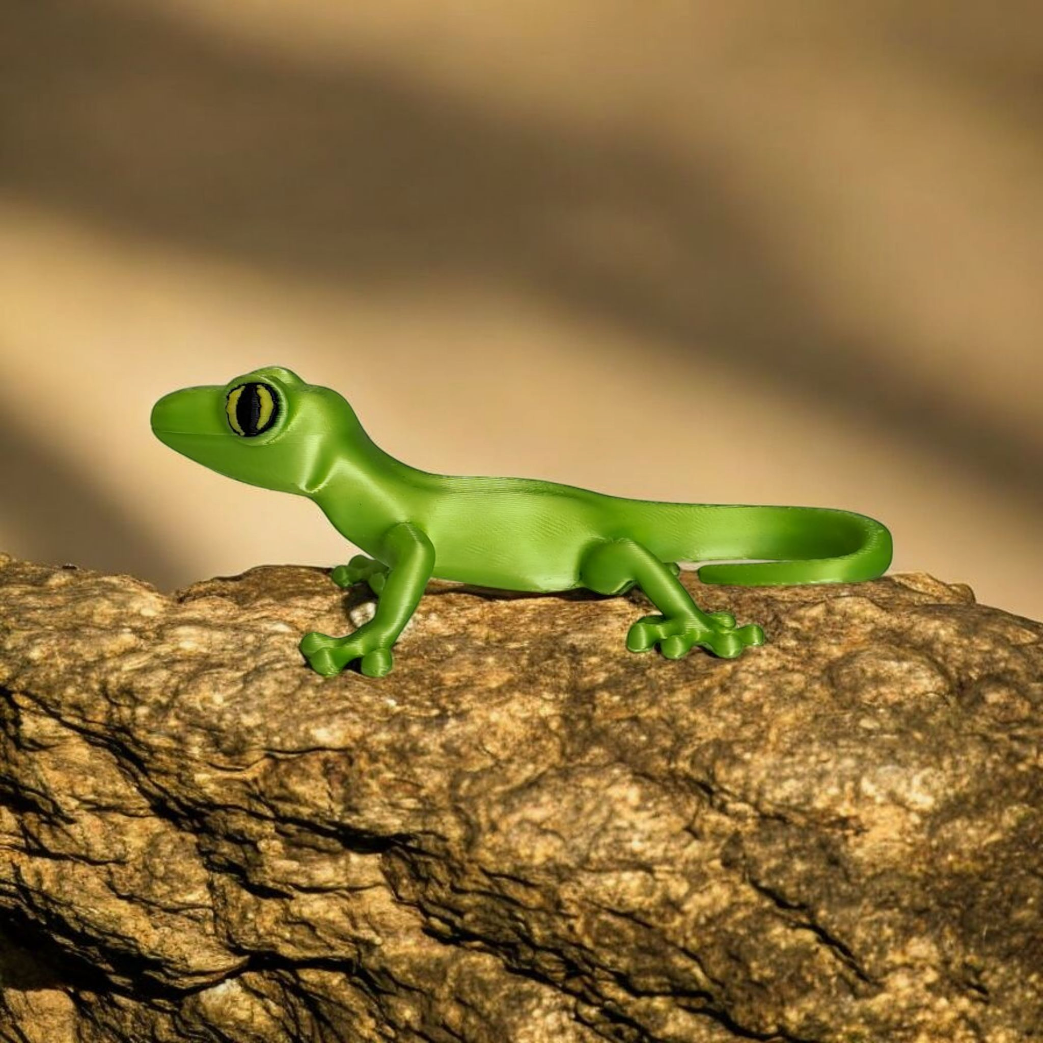 Kleiner Gecko — Winziger Wüstenwanderer, 3D gedruckt, 31 x 55 x 19 mm – Bild 3