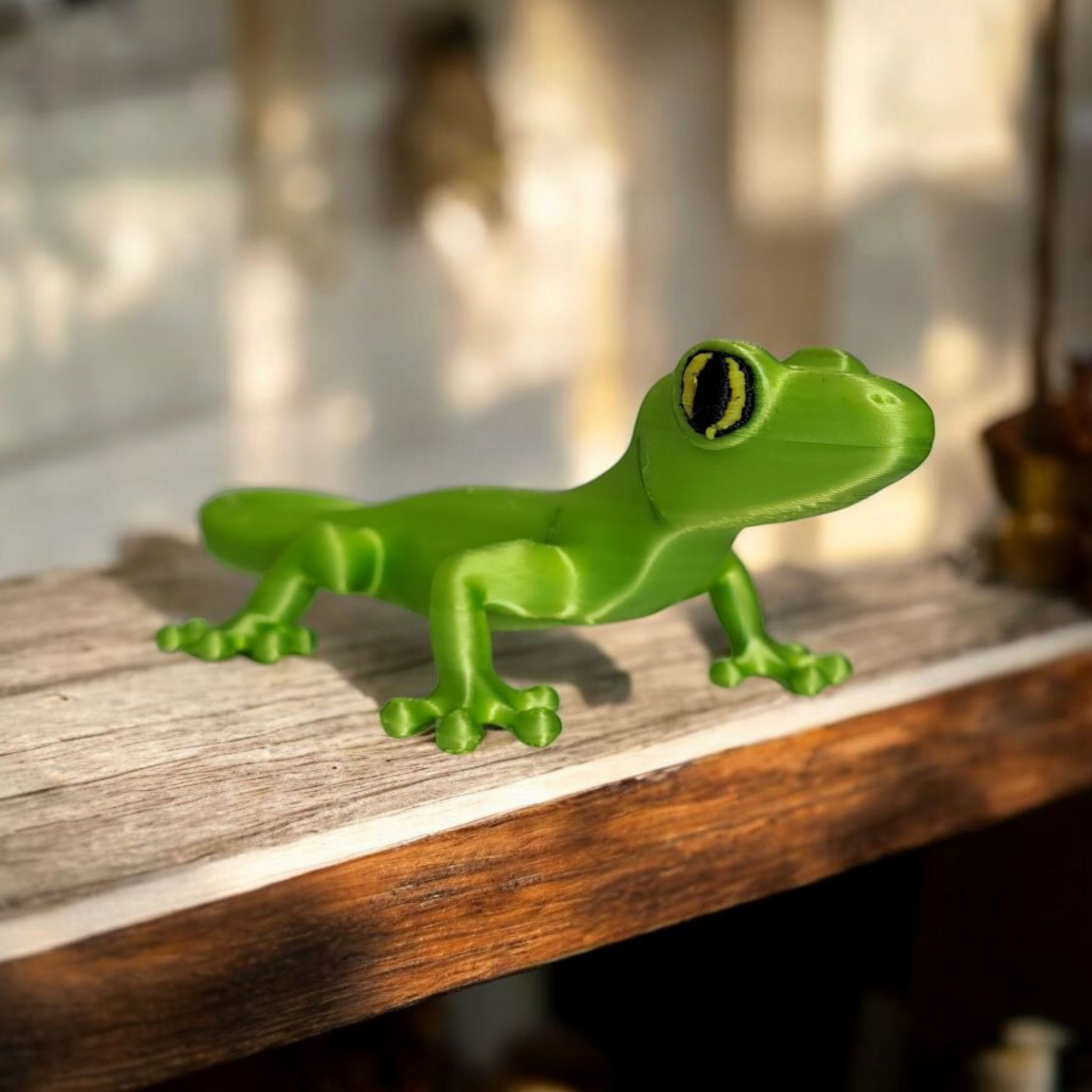 Kleiner Gecko — Winziger Wüstenwanderer, 3D gedruckt, 31 x 55 x 19 mm – Bild 4