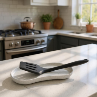 Küchenutensilien-Ablage, Löffel- & Pfannenwender-Rest – 3D gedruckt, 249×134×13 mm