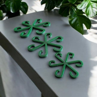 Tame the Jungle – Pflanzen-Stabilisator-Haken, 121 x 122 x 6 mm, 3D gedruckt