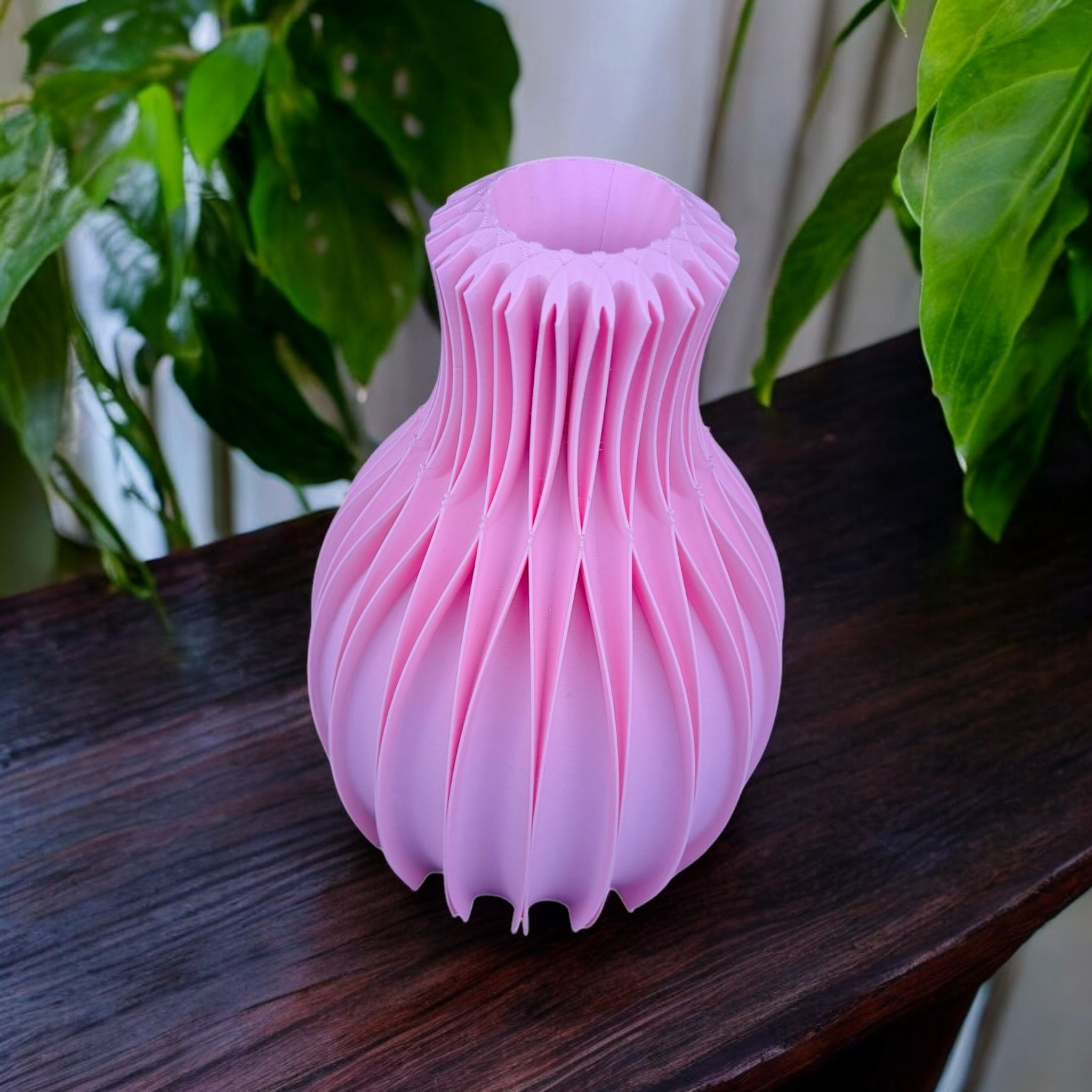 Facetta – einzigartige Vase, 3D gedruckt, 74 x 74 x 109 mm – Bild 3