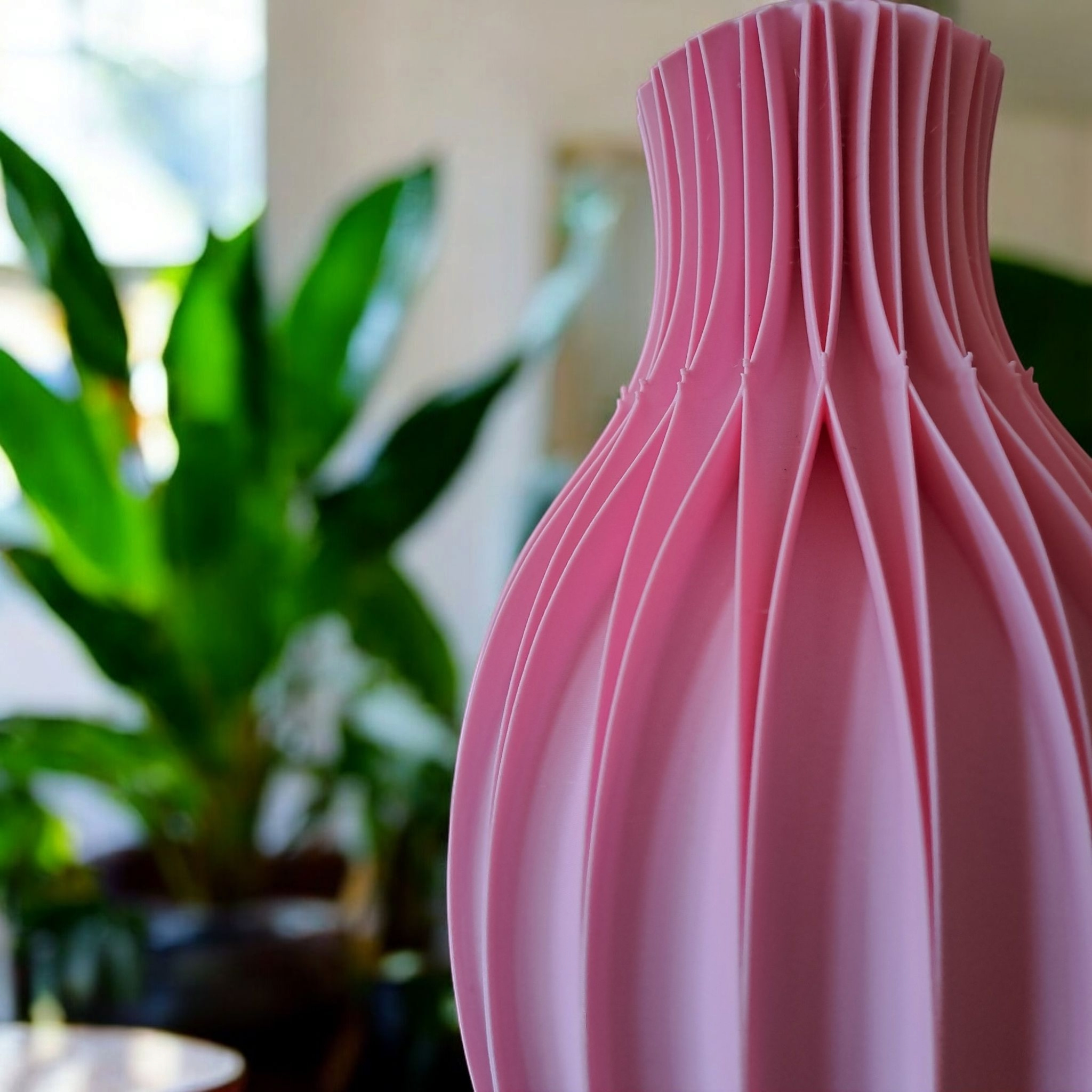 Facetta – einzigartige Vase, 3D gedruckt, 74 x 74 x 109 mm – Bild 5