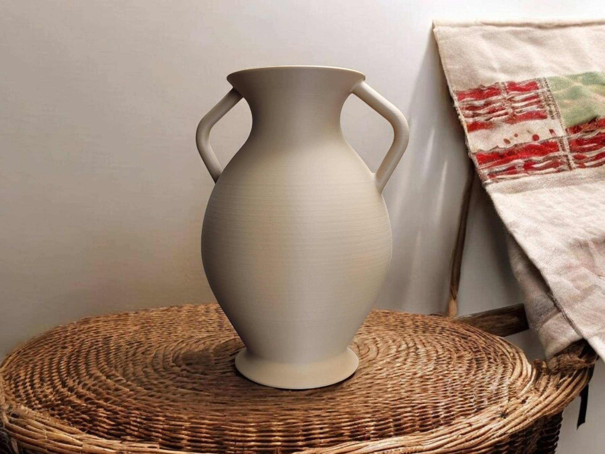 Amphora – kleine griechische Schönheit, 3D gedruckt (82 x 71 x 108 mm) – Bild 2