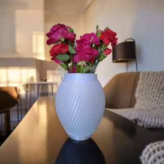 Versa Vase 3D gedruckt – 128 x 128 x 156 mm