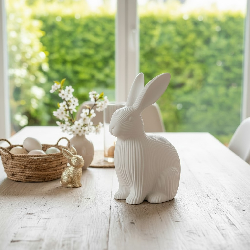 Osterhase Dekofigur 3D gedruckt – 63 x 86 x 111 mm – Bild 2