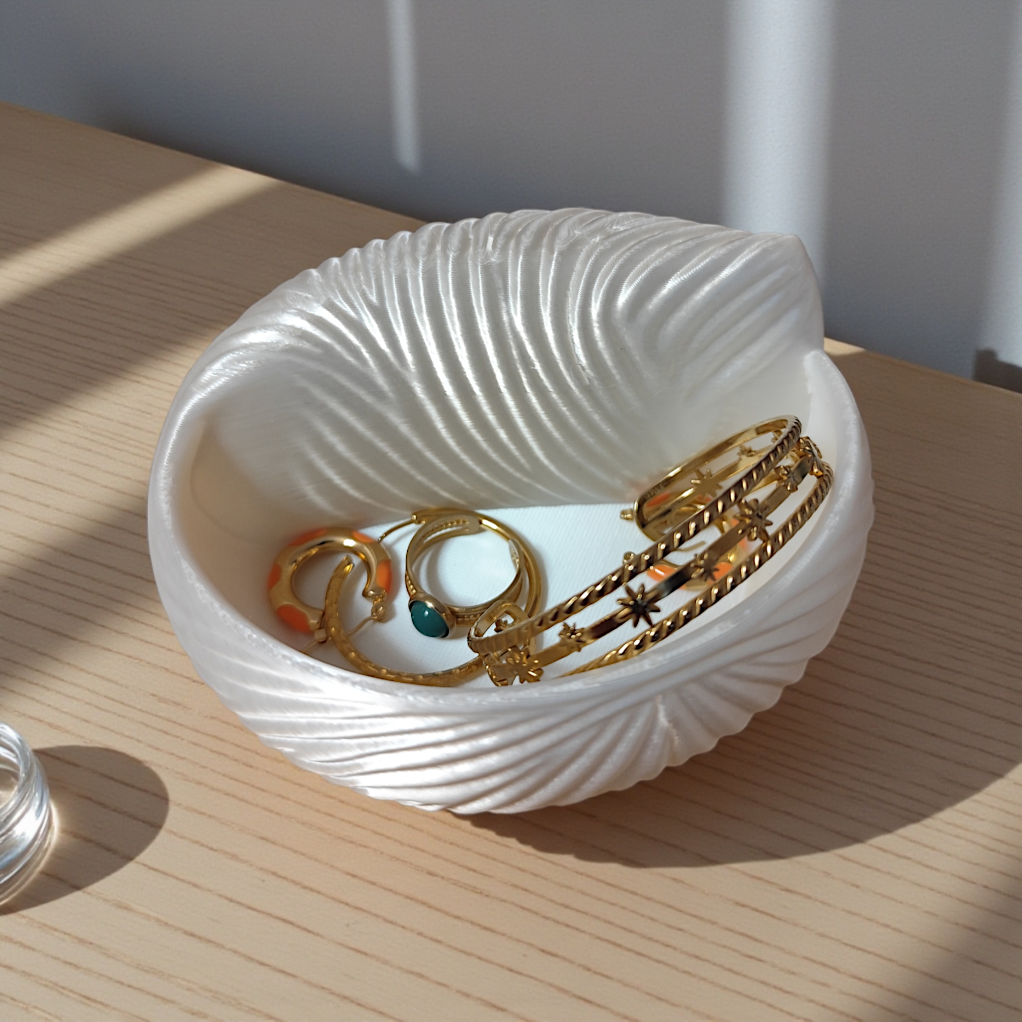 Süße Muschel‑Schmuckschale — 3D gedruckt — 119 x 110 x 50 mm – Bild 5