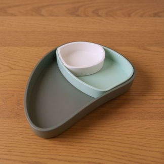 TrioCurve – Nesting Trays (Set aus 3) 3D gedruckt – 86 × 85 × 21 mm