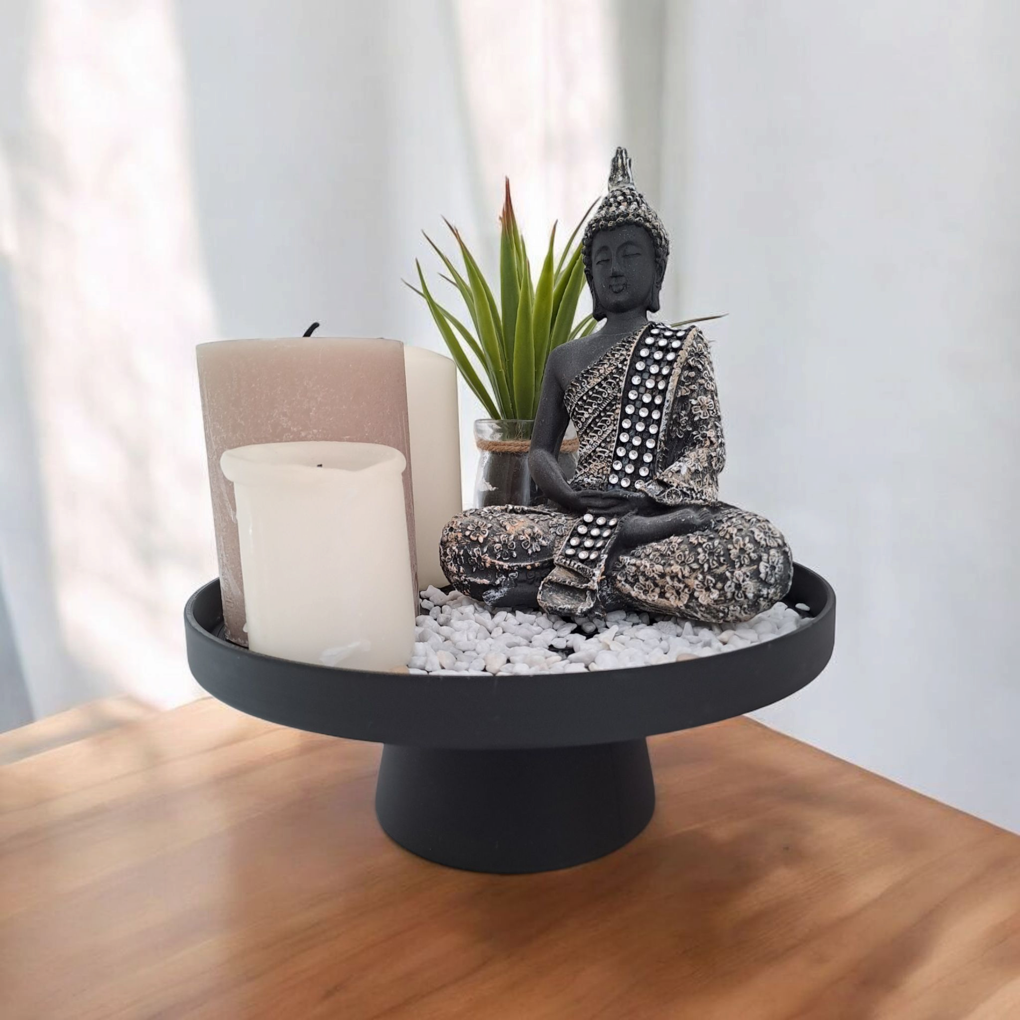 Swirl Tray mit Stand – 3D gedruckt (109 x 109 x 72 mm) – Bild 3