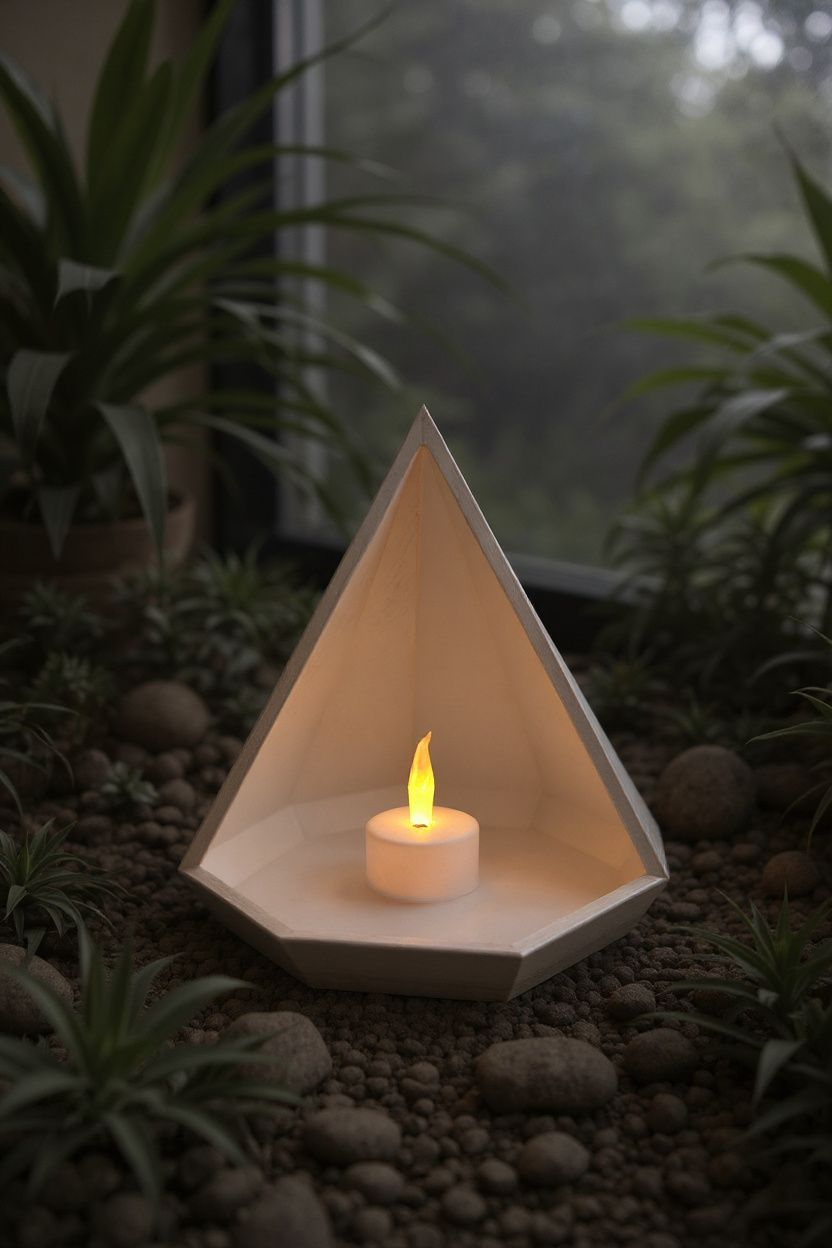 Pyramidal Tray – Große geometrische Schale 150 x 127 x 156 mm (3D gedruckt) – Bild 5