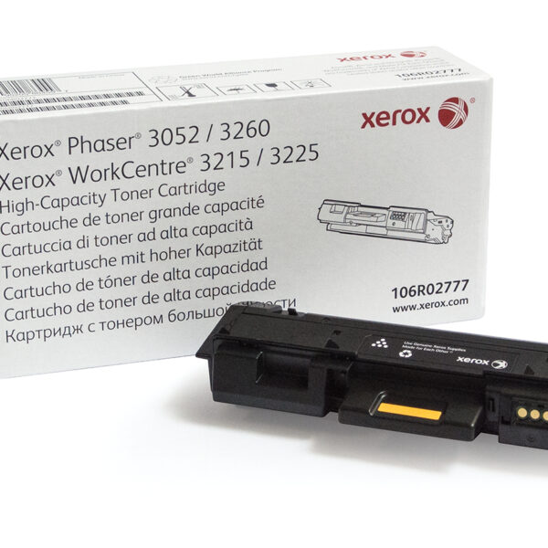 Xerox Phaser® 3052​/​3260, WorkCentre® 3215​/​3225 Hohe Kapazität-Tonermodul Schwarz (3000 Seiten) – 106R02777